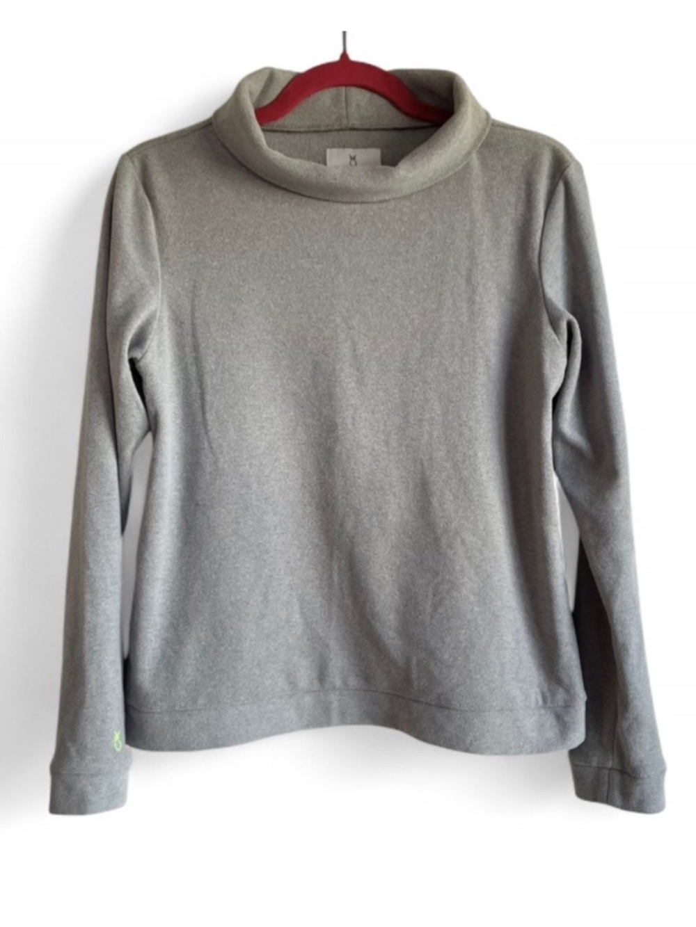 Dudley Stephens Women's Gray Cowl Funnel Neck Sweatshirt Size S